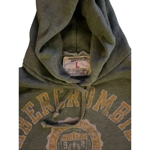 ABERCROMBIE & FITCH GRAPHIC SWEATSHIRT HOODIE - Picture 4 of 5